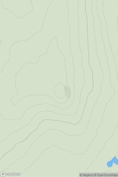 Thumbnail image for Ward Law [The Glenkens to Annandale] showing contour plot for surrounding peak
